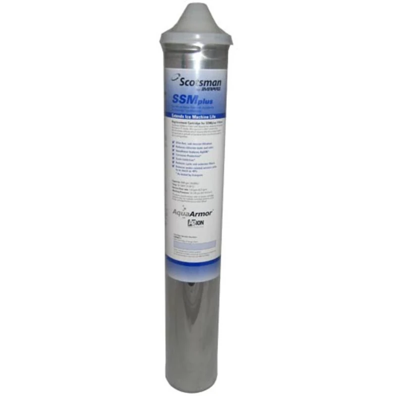 Scotsman SSMRC1 SSM Plus Ice Machine Replacement Water Filter (for SSM1-P, SSM2-P, and SSM3-P) - 0.5 Micron, NSF - Image 1
