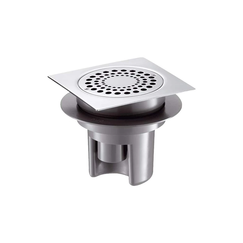 Delabie Floor Siphon Adjustable Height 150 x 150 mm - Image 1