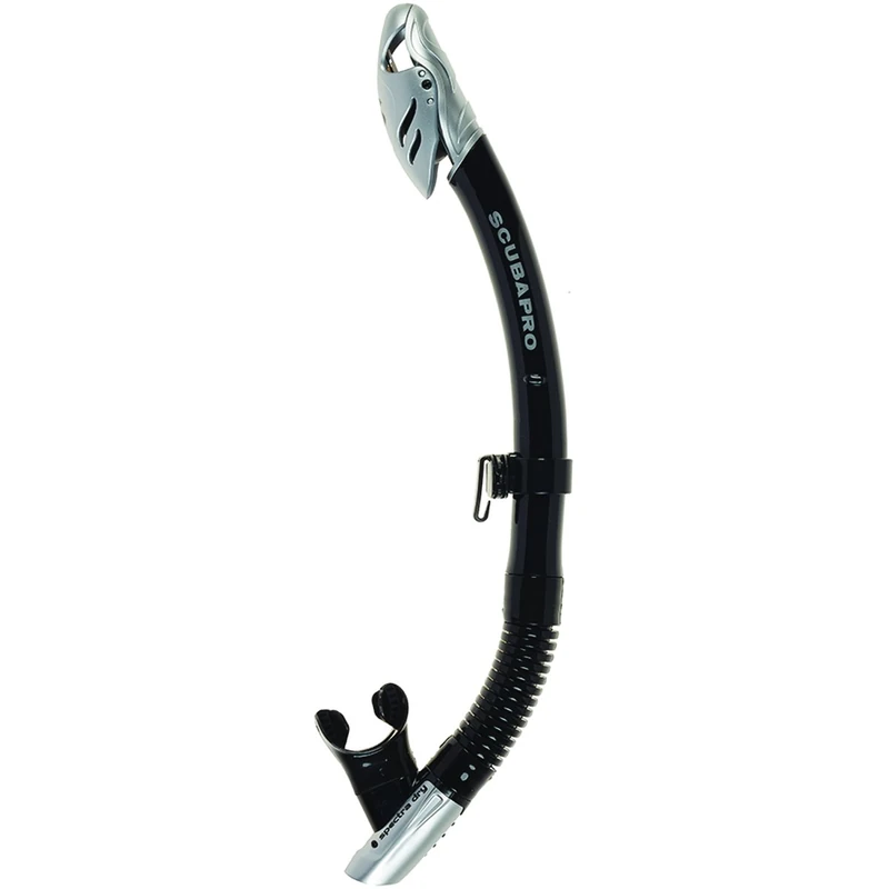 Scubapro Spectra Dry Snorkel with Valve (New Edition) (Colour: Silver/Black)