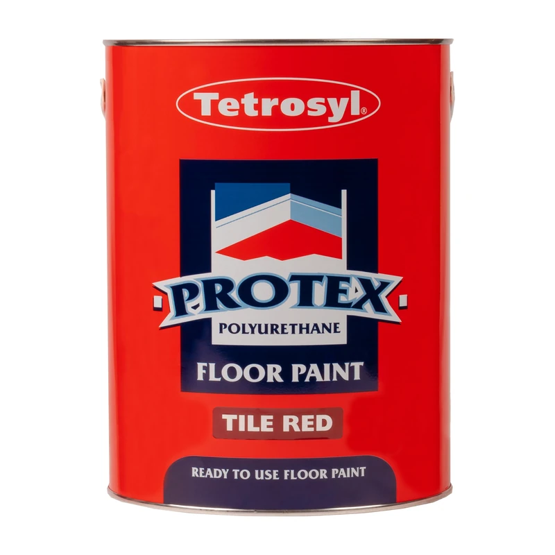 Tetrosyl RFP005 Protex Floor Paint T Red 5Lt - Image 1