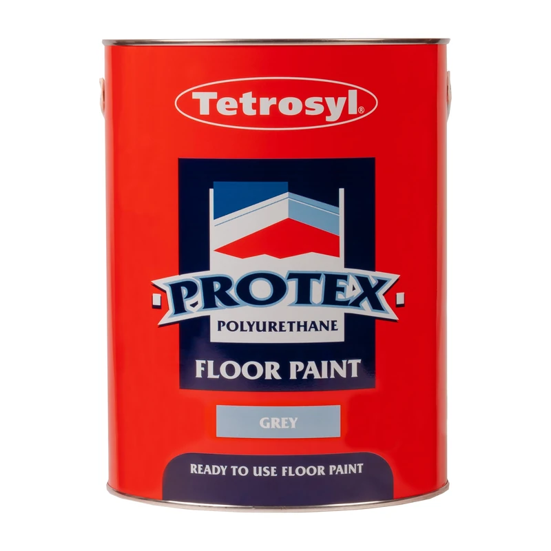 Tetrosyl GYP005 Protex Floor Paint Grey 5L