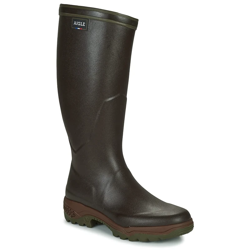 Aigle Mens Parcours 2 Wellington Boots, Brown, 5 UK
