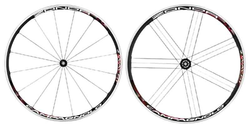 Campagnolo Zonda 2 Way Fit Wheel Set Clincher - Black