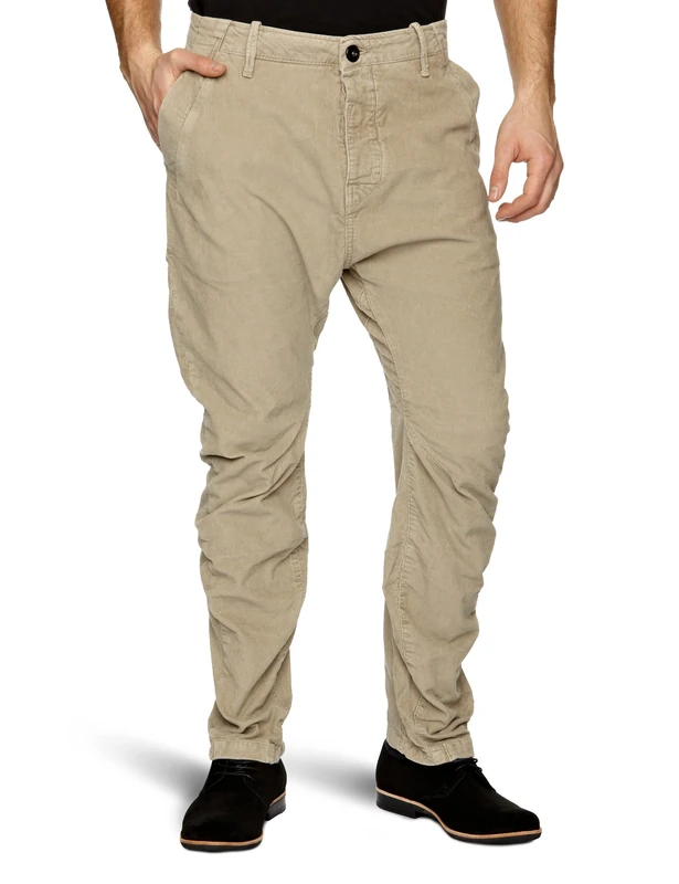 G-STAR RAW Bronson Chino 3D Loose Tapered Men's Trousers Dune W30INxL34IN