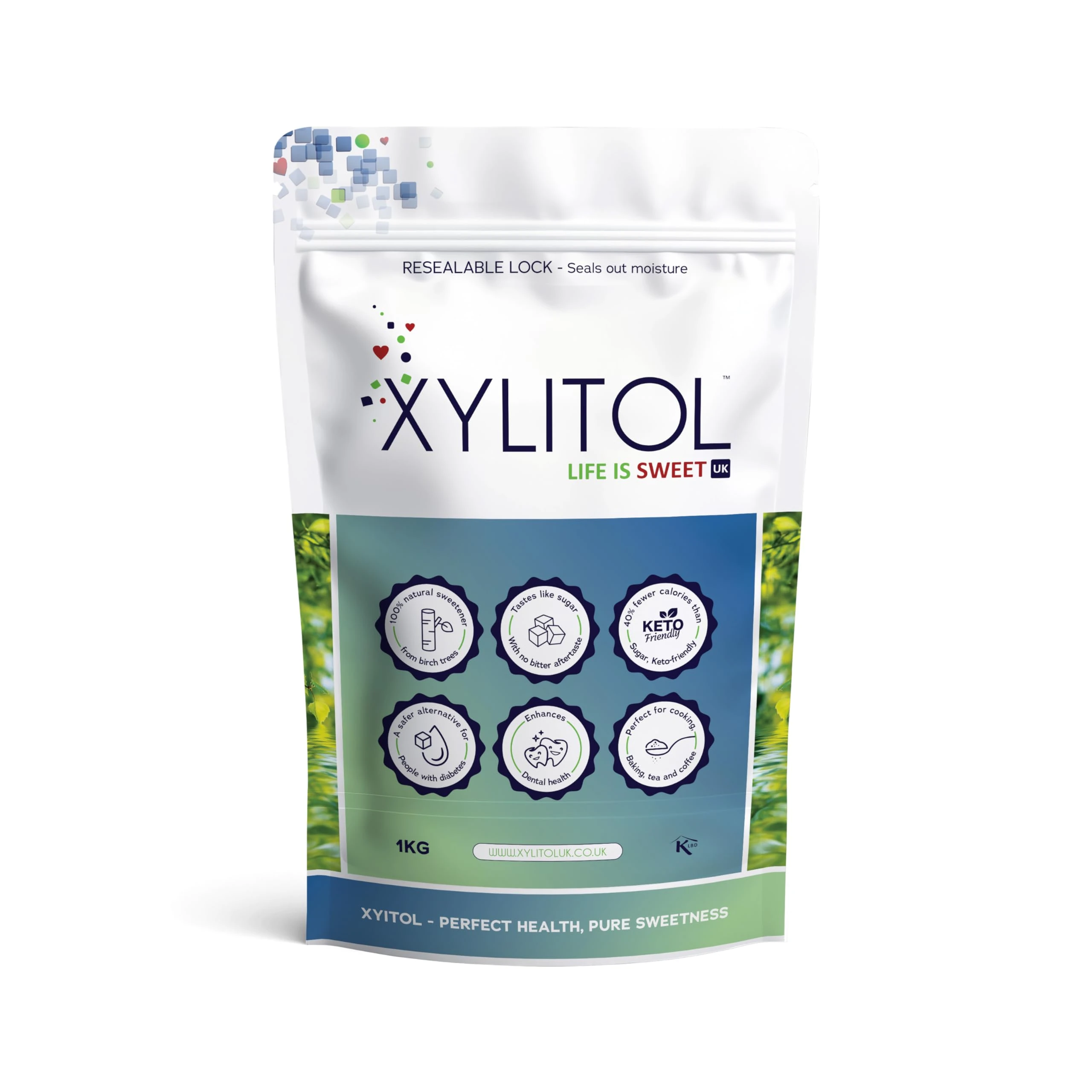 Xylitol Sweetener - 6kg Natural Sugar Substitute, Keto Sweetener, Diabetic Sugar, Xylitol Sugar Alternative