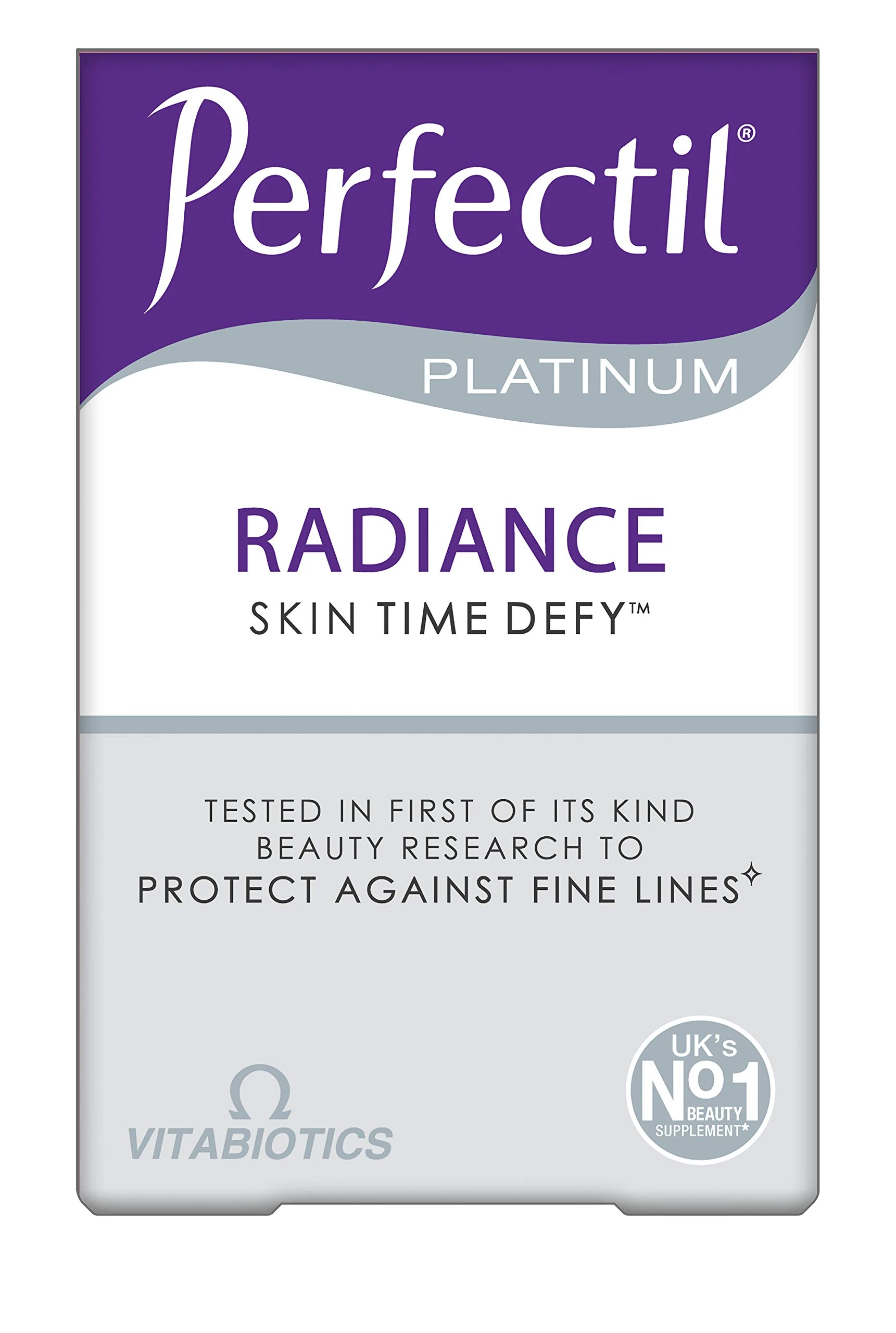 Perfectil Platinum Skin Radiance Tablets with Time Defy Complex, Vitabiotics