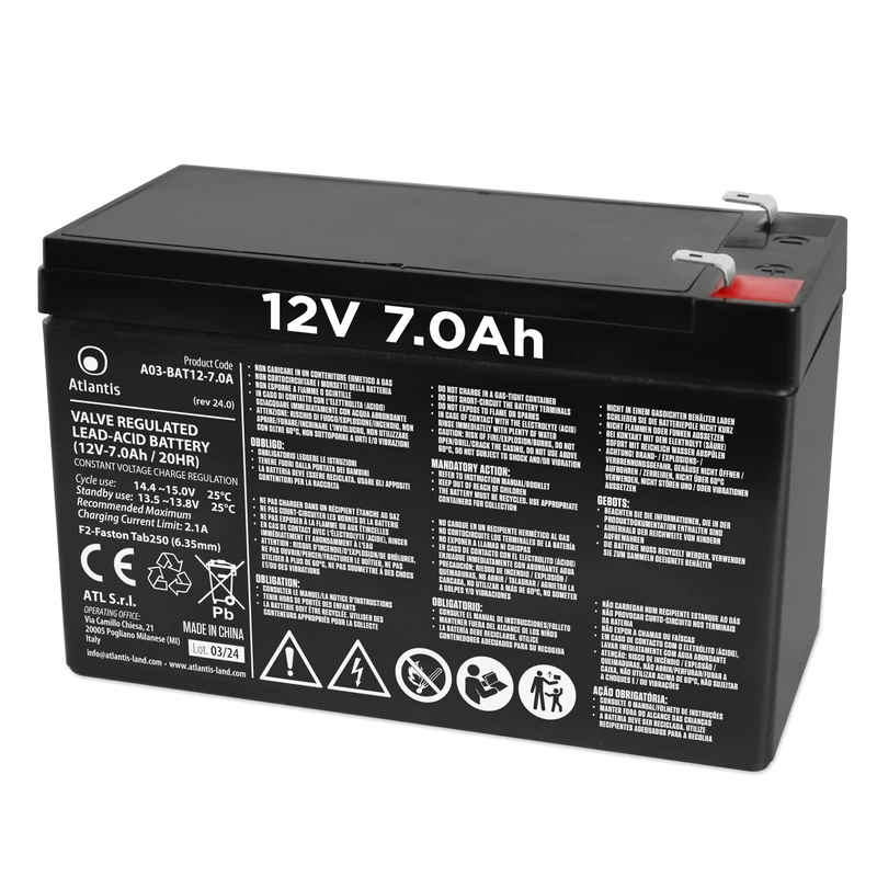 BATTERY FOR UPS ATLANTIS - Image 1