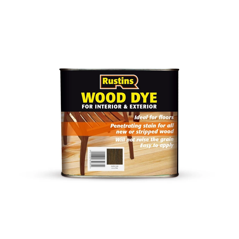 Rustins Wood Dye 2.5L Dark Oak