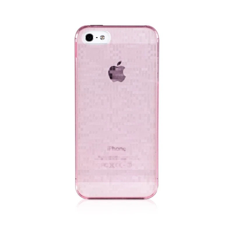 Bling My Thing Motoki Mosaic mi5-ms-pk-non Phone Case for Apple iPhone 5 Tinted Pink with Mosaic Design