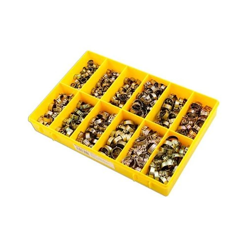 Connect 35259 Clic Type Re-usable Hose Clip Assorted Box 500pc