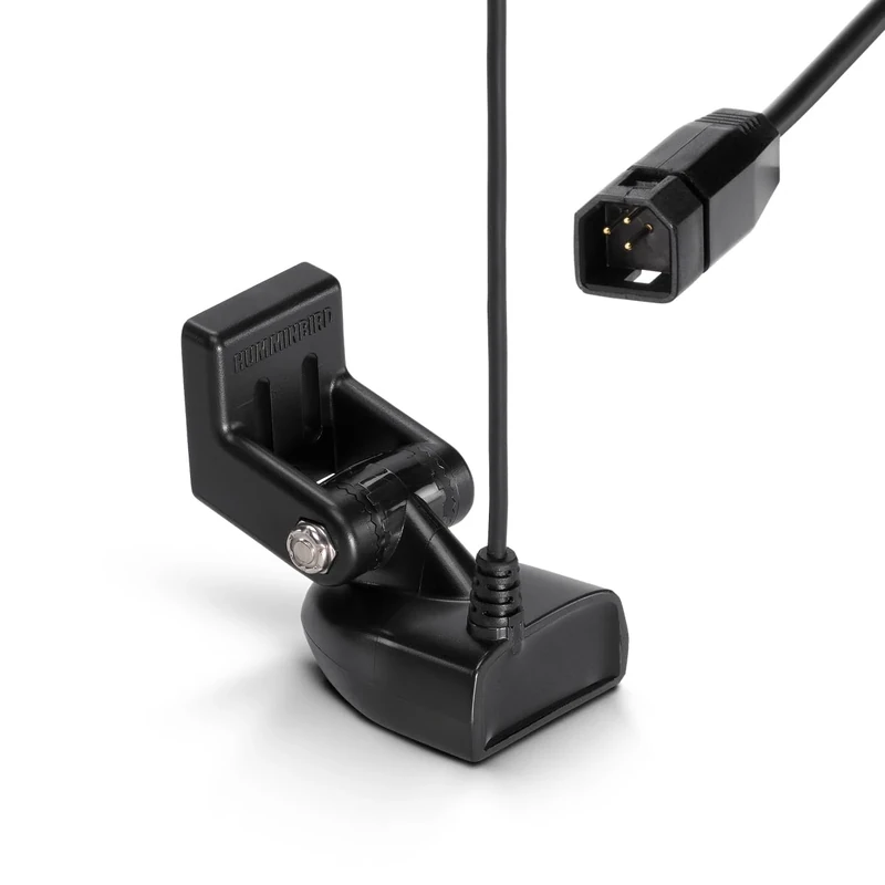 Humminbird Transom Transducer with Single/Dual Beam Sonar – 200/455 kHz, XNT 9 28 T