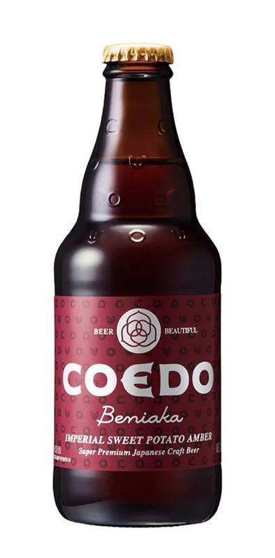 Coedo Beniaka Imperial Sweet Potato Amber Ale 333ml | 7% ABV | Sweet Potato Amber with Caramel & Spice