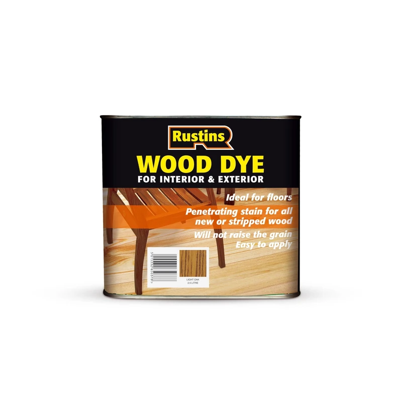 Rustins Wood Dye 2.5L Light Oak