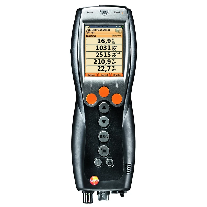 testo 330-1 LL - Flue Gas Analyser (Pro set without printer)