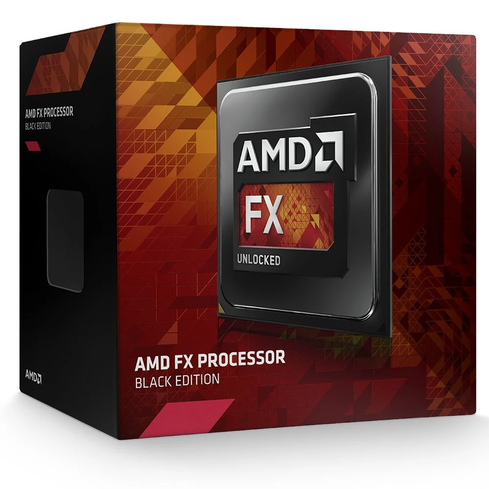 AMD FX 8350 Black Edition "Vishera" CPU (8 Core, AM3+, Clock 4.0 GHz, Turbo 4.2 GHz, 8 MB L3 Cache, 125 W)