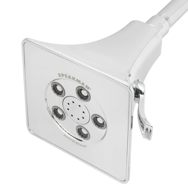 Speakman S-3018-E2 Rainier Anystream Adjustable 2.0 GPM Shower Head, Polished Chrome