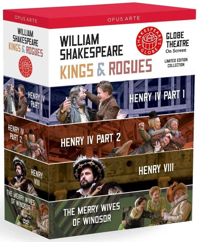 Kings And Rogues Box Set (Henry IV/ VIII/ Merry Wives) [Globe on Screen] [DVD] [2012] [NTSC]