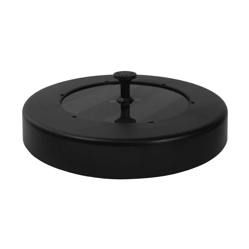 Mauk 1482 Fountain Pump Solar-Powered Disc-Shaped Black