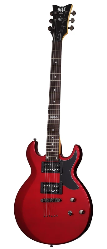 Schecter S-1 SGR 6 Red Metal String Guitar