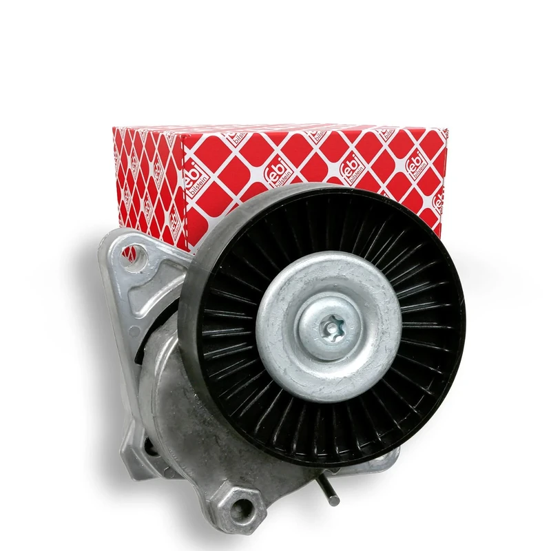 febi bilstein 15875 Tensioner Assembly for auxiliary belt, pack of one