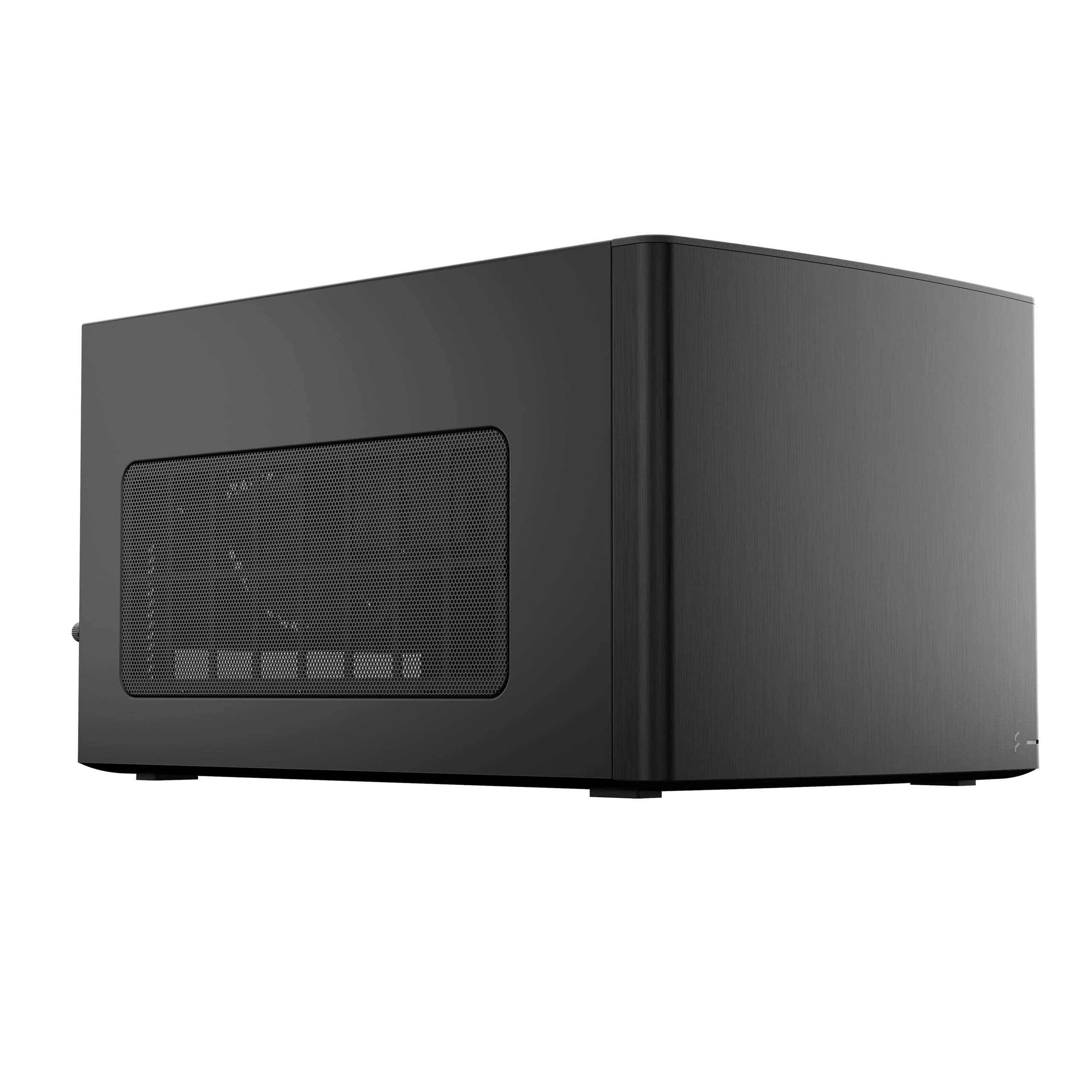 Fractal Design Node 304 - Black - Mini Cube Compact Computer Case - Small form factor - Mini ITX – mITX - High Airflow - Modular interior - 3x Fractal Design Silent R2 120mm Fans Included - USB 3.0