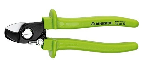 Rennsteig 700 016 36 Cable Shears with Plastic Grips, Multi-Colour, 15-Inch - Image 1