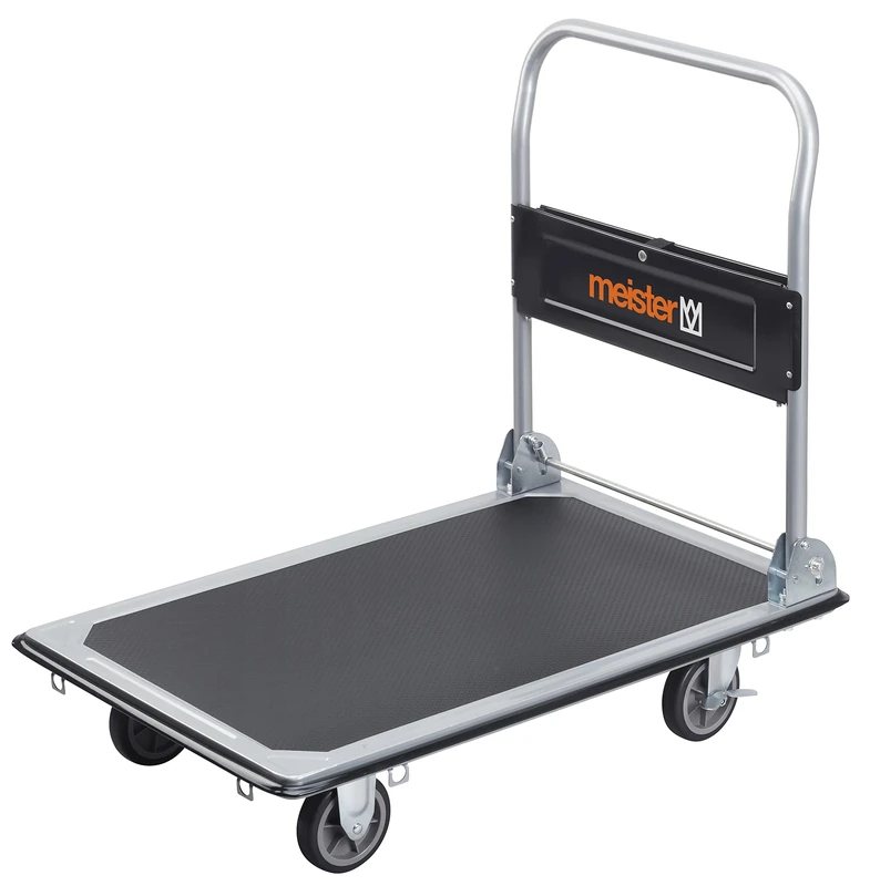 Meister 8985540 Folding Platform Trolley, 300 kg