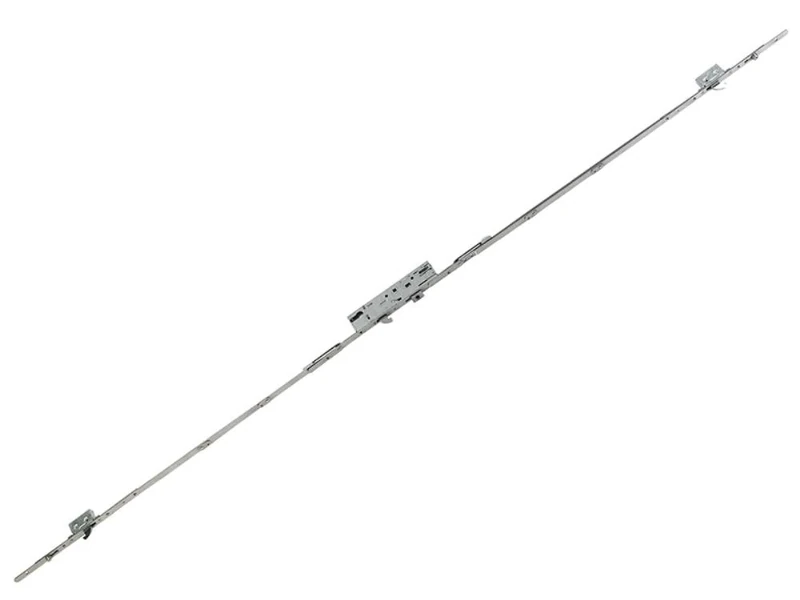 Yale YDM-PRO-PVCU-35 Doormaster Professional Multi-Point Door Lock Replacement, 35 mm Backset, 16 mm Faceplate, Steel Finish, Suitable for PVCu Doors, Grey