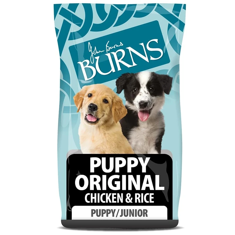 Burns Pet Nutrition Hypoallergenic Complete Dry Dog Food Puppy Original Chicken and Rice 12 kg
