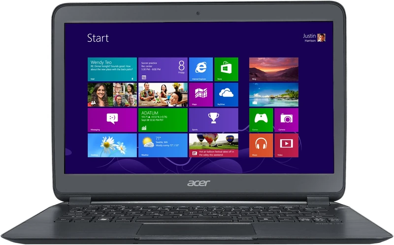 Acer Aspire S5-391 13.3-inch Ultrabook (Intel Core i5 3317U 1.7GHz, 4GB RAM, 128GB SSD, LAN, WLAN, BT, Webcam, Integrated Graphics, Windows 8 64-bit)