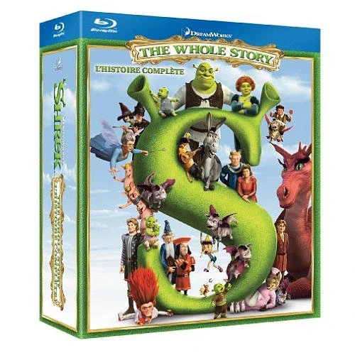 Shrek the Whole Story Quadrilogy BLU-RAY Disc Set