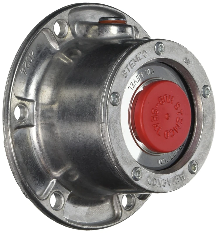 STEMCO 343-4024 Hub Cap With Pipe Plug - Image 1