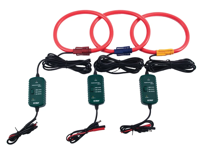 Extech PQ34-30 3000 A Flexible Current Probes (Pack of 3)