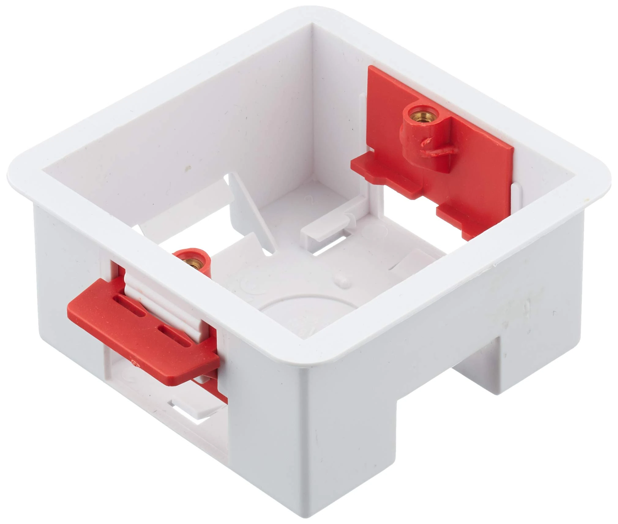 AET DLBB1G35 35 mm Single 1-Gang Dry Lining Pattress Back Box - Color may vary