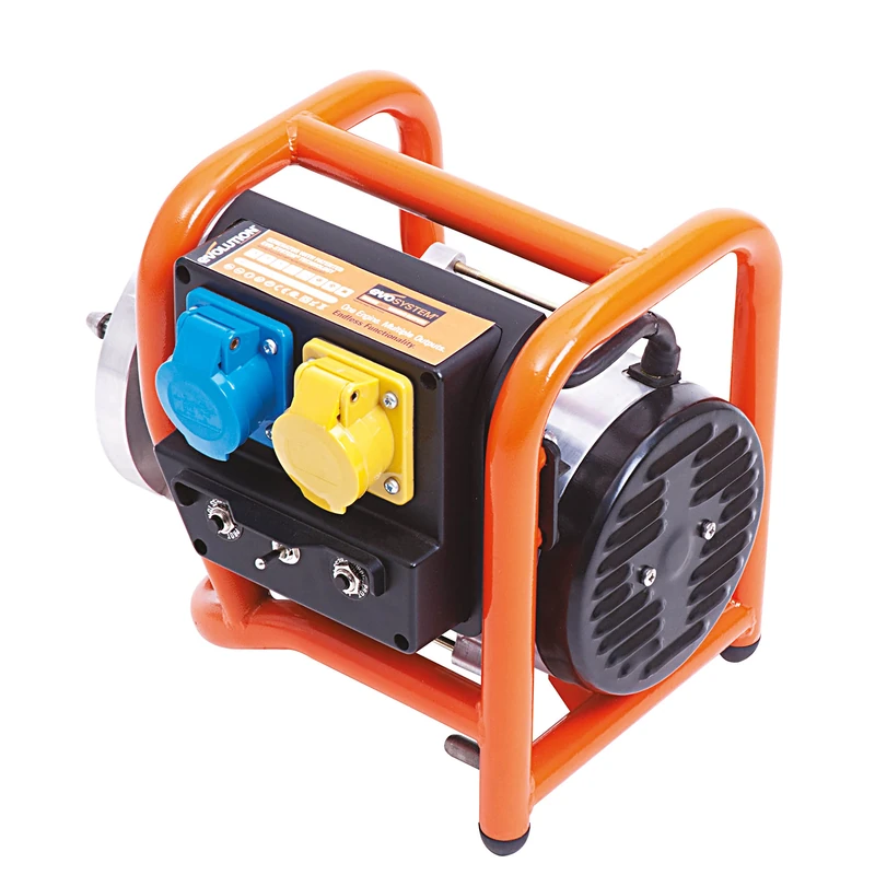 Evolution Power Tools Evo-System Generator Output Accessory, For Use With Engine, Multi-Purpose Outdoor Power - Construction, Events, Agriculture, Catering, Switchable Voltage 110V & 230V, 2800W