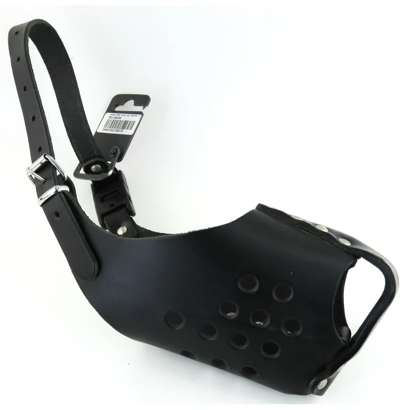 Zolux T1 Black Muzzle for Dog - Image 1
