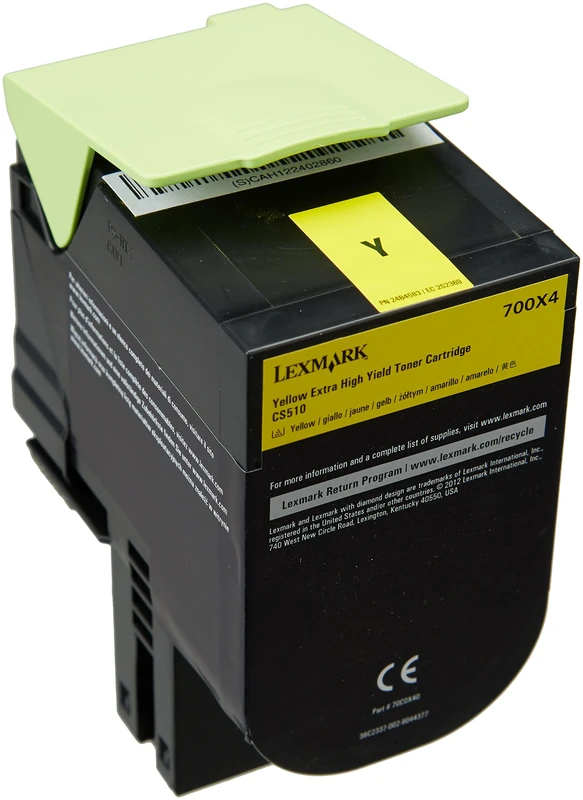 Lexmark 700X4 Toner Cartridge - Yellow