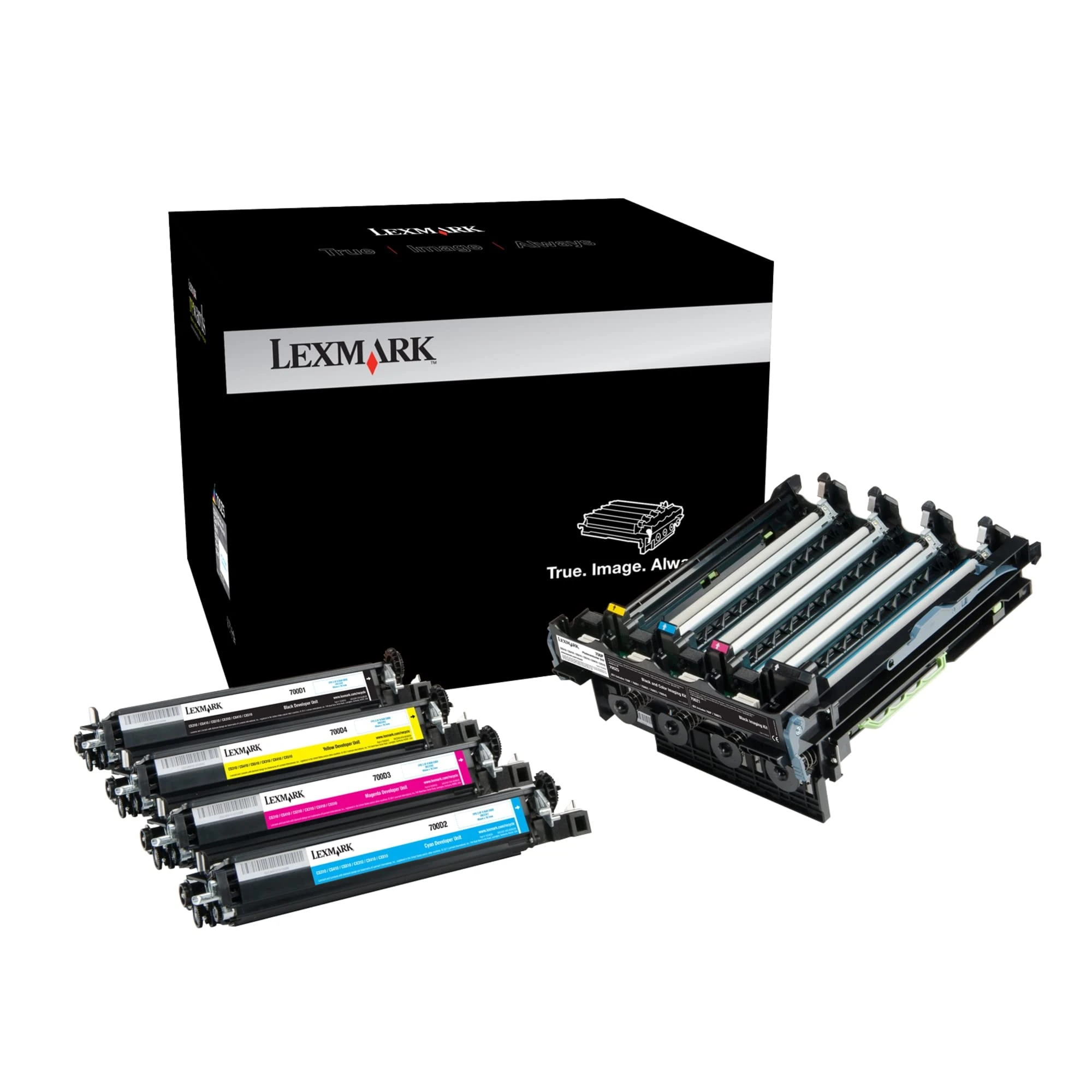 Lexmark 700Z5 Blk Clr Imagin Kit Pk1