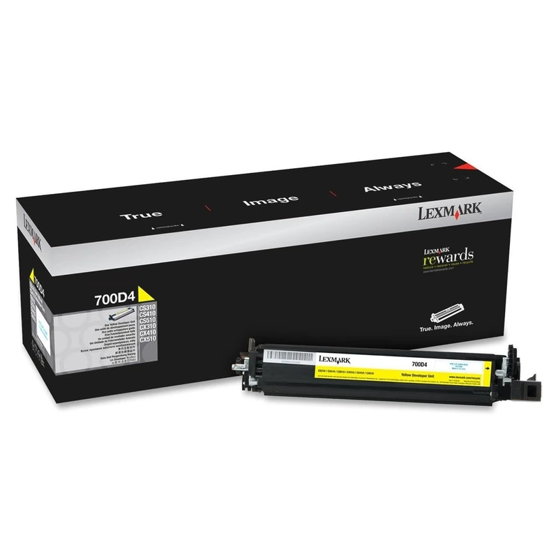 Lexmark 700D4 Developer Unit - Yellow