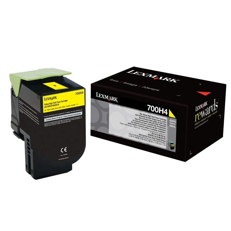 Lexmark QQ0906 700H4 Toner Cartridge - Yellow