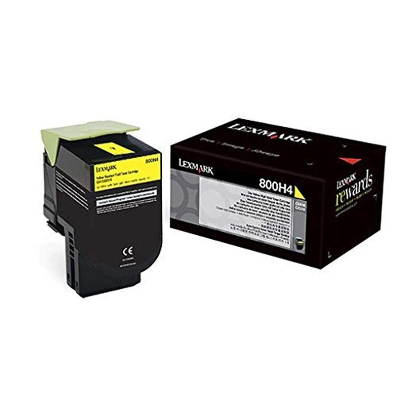 Lexmark 80 °C0H10 – Toner (4000 Sheets), Black