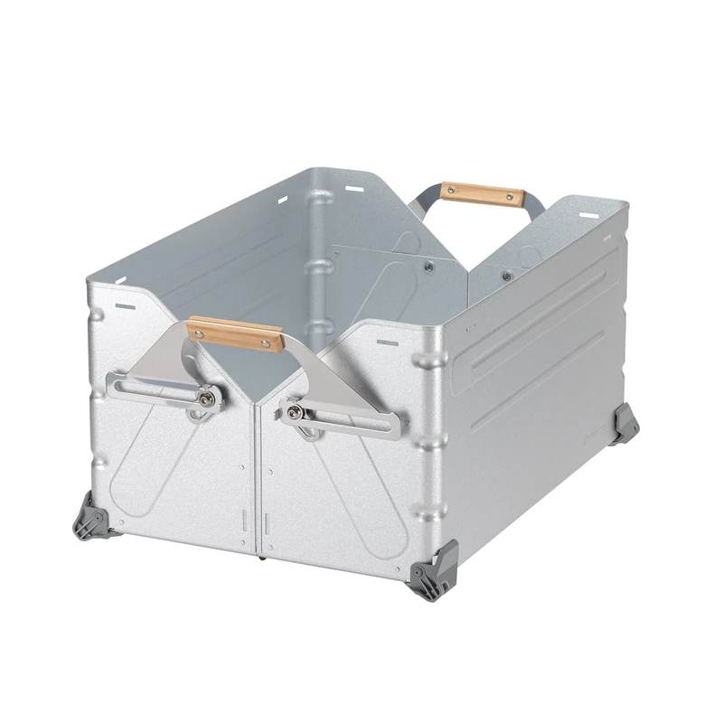 Snow Peak Stacking Shelf Container 50, Lightweight durable storage for camping & home - Image 1