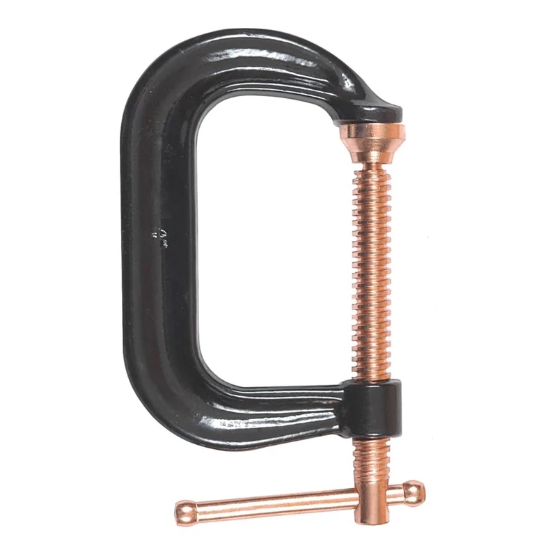 Bessey CDF410C 245/150 C-Clamp, Black/Bronze, 50-245 mm