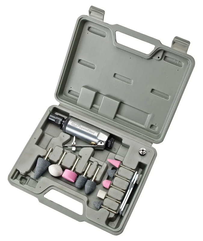 Ingersoll-Rand 307BK Air Die Grinder Stone Kit, 28,000 RPM, 0.25 HP, 1/4" Collet, Front Exhaust
