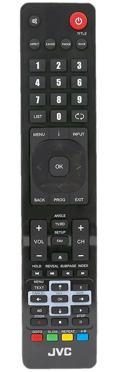 JVC RM-C3174 504Q2220104 Remote Control for JVC LCD TVs.