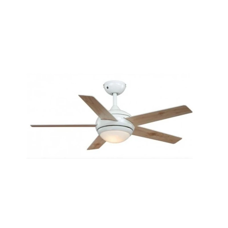 AireRyder Ceiling Fan Fresco White with Light and Remote Control 44” 112cm Blades in White and Pine