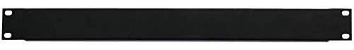19" Plain/Solid Rack Blanking Panel/Plate - 1/2/3/4U 1U