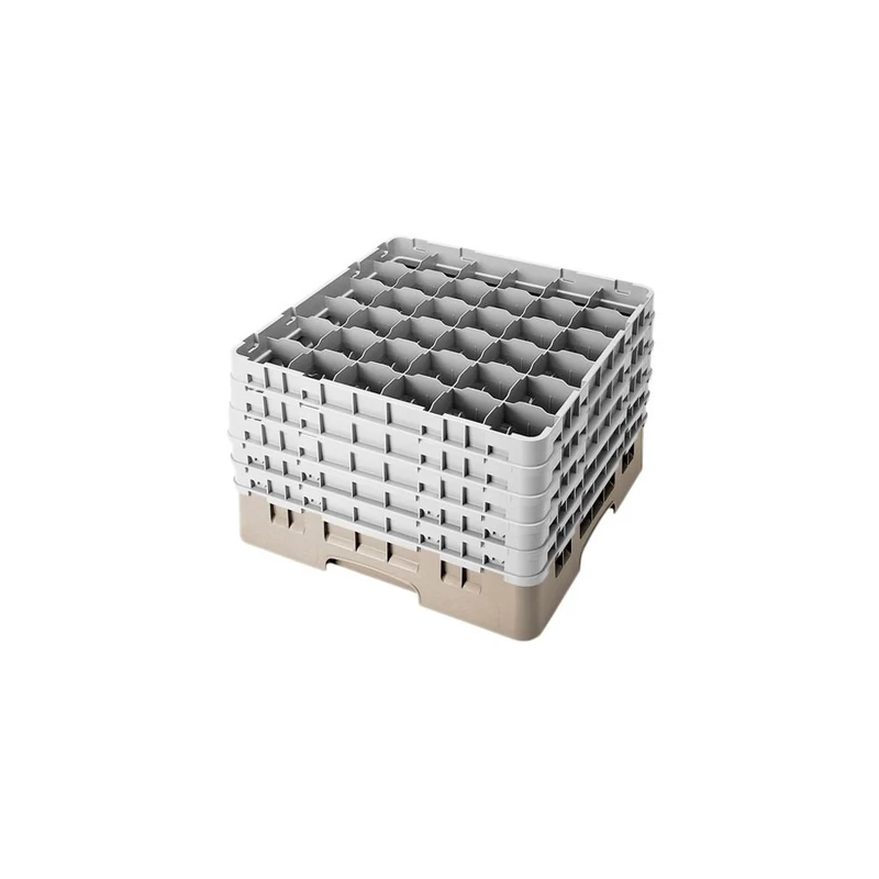 Cambro Camrack Beige 36 Compartments Max Glass - Height 257mm
