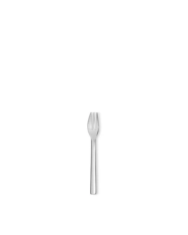 Alessi REB09/16 Ovale pastry fork in 18/10 stainless steel mirror polished, Set of 6 - Image 1