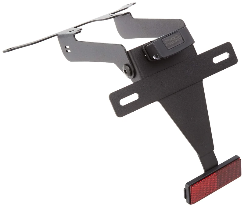 Puig 6092N License support Puig 6092N Black for Yamaha T-MAX 530 12'-16', Black